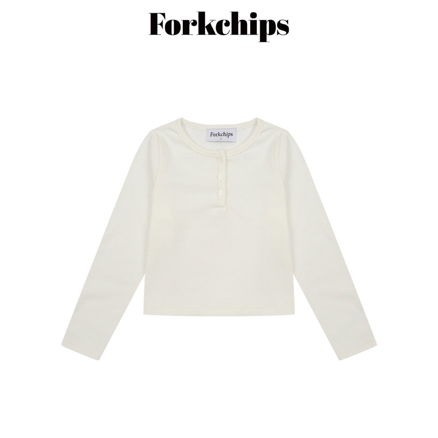 FORKCHIPS peach snap t-shirt (95-160cm)