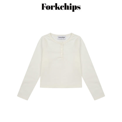 FORKCHIPS peach snap t-shirt (95-160cm)