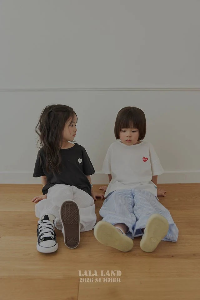 Lalaland lala heart short sleeve tee (75-120cm)
