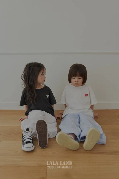 Lalaland lala heart short sleeve tee (75-120cm)
