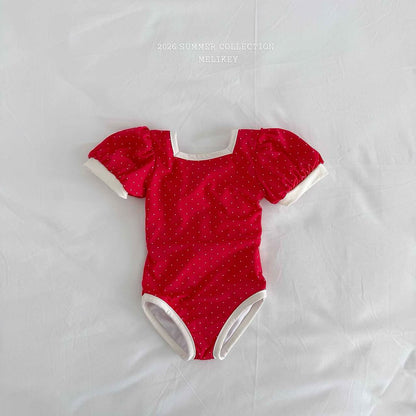 melikey mini dot swimsuit (85-135cm)