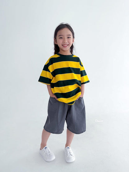 Dsaint 寬寬條紋tee (80-148cm)