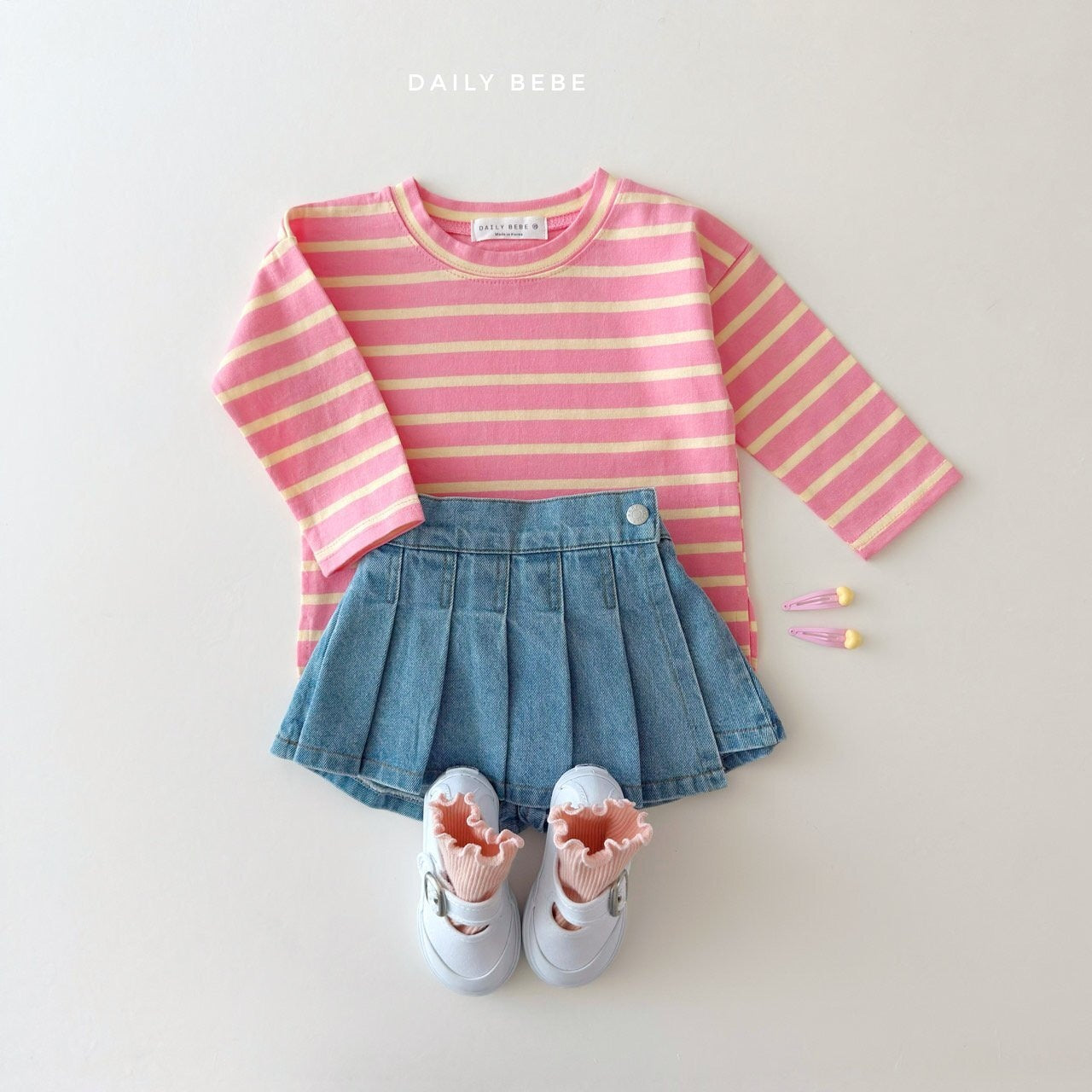 DAILYBEBE daily stripe T (75-145cm)
