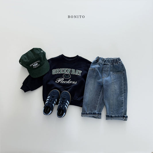 bonito incision brush denim pants (~80-140cm)