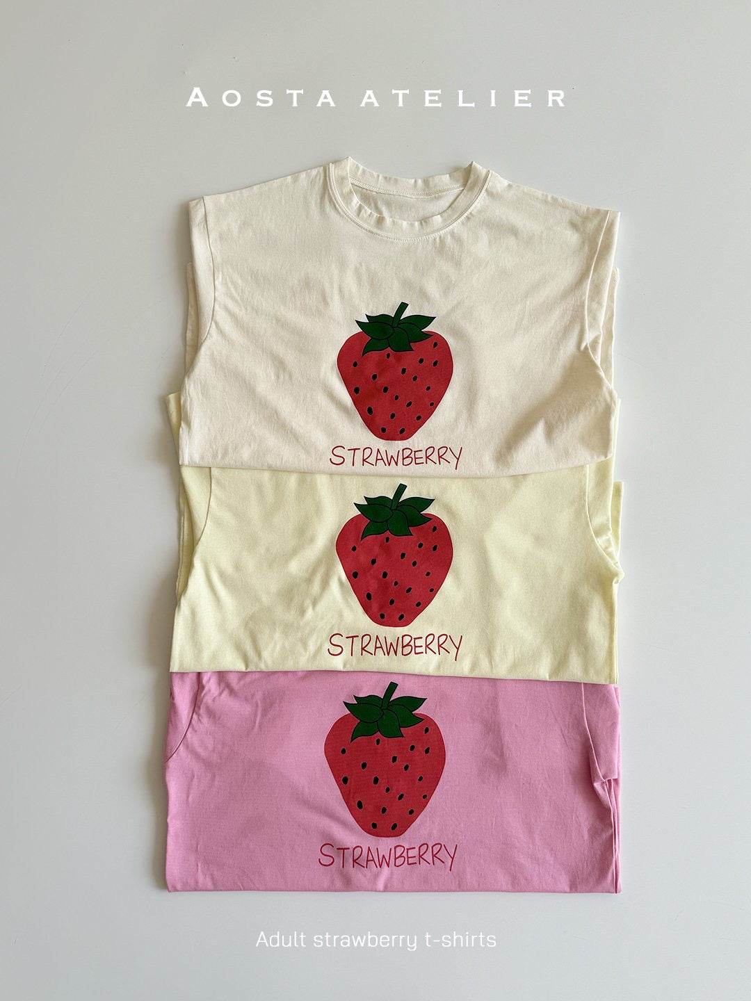Aosta strawberry mom t (adult)