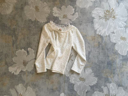 aiai small flower lace tee (95-140cm)