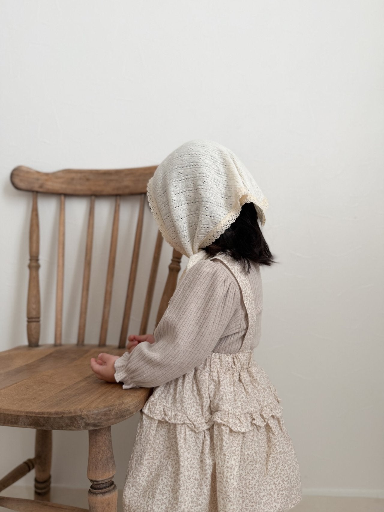 mimi market torsion lace tee (75-90cm)