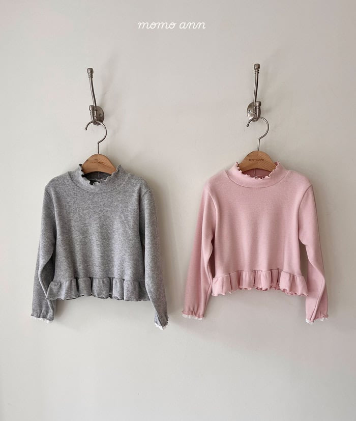 momoann frill polar t (90-130cm)