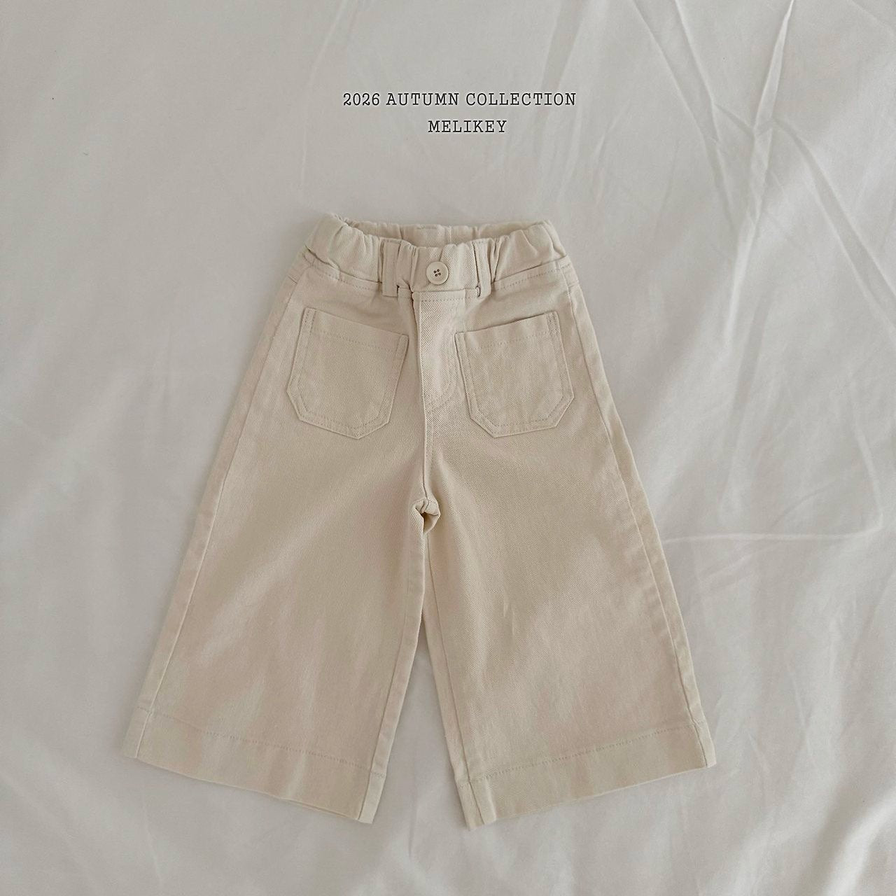 melikey cotton wide pants (~80-140cm)