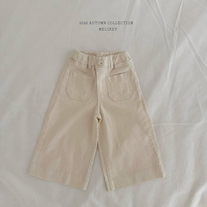 melikey cotton wide pants (~80-140cm)