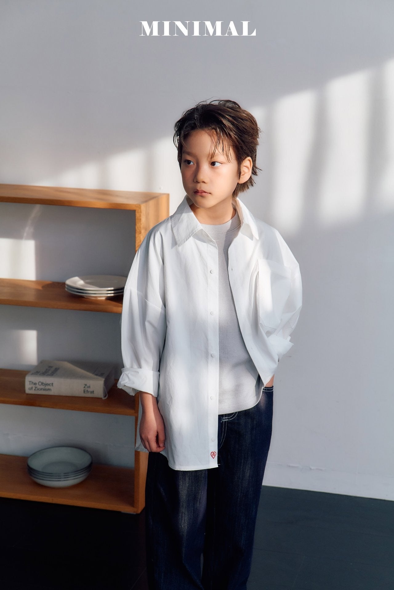 Minimal Point white shirts (85-140)