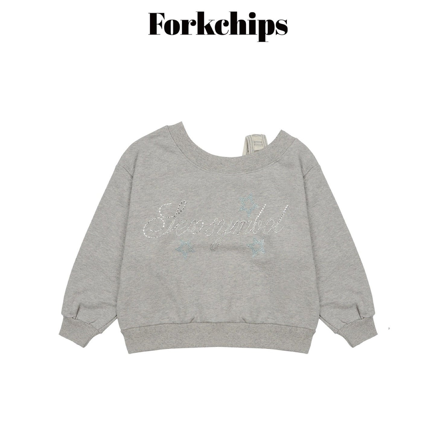 FORKCHIPS glitter shoulder mtm (95-160cm)