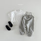 bonito check string overalls (70-125cm)