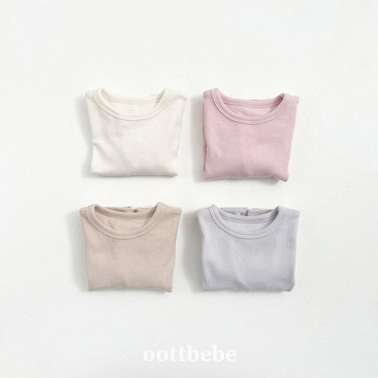 oottbebe creamy shibori tee(3-12m)