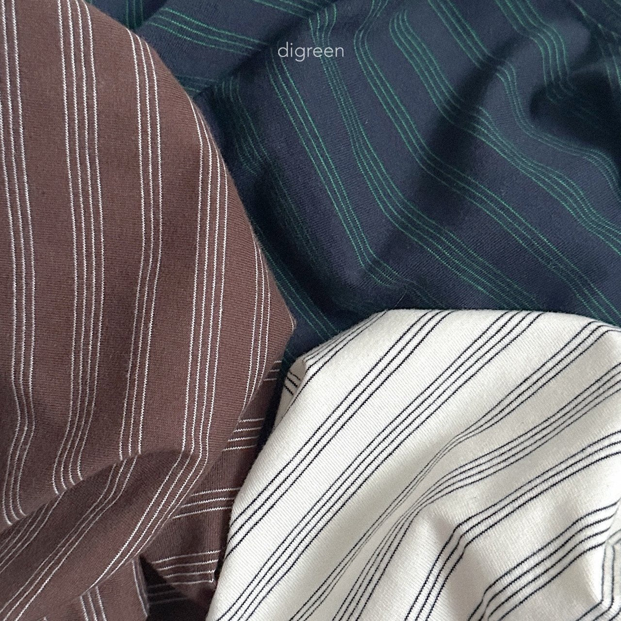 digreen pinstripe t-shirt (90-130cm)