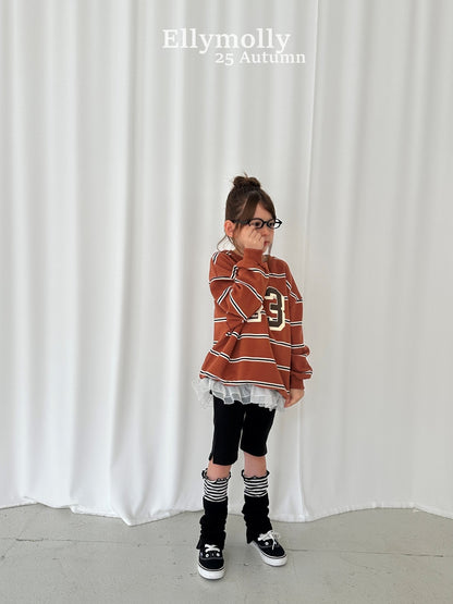 ELLYMOLLY apple vintage frill tee (90-145cm)