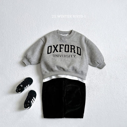 Vivid DXFORD文字上衣 (75-135cm)