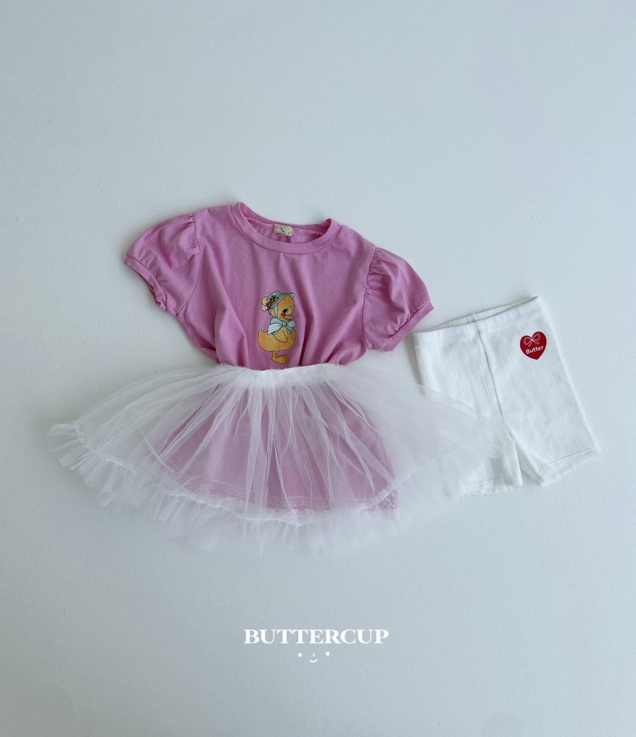 Buttercup 愛心蕾絲鴨子OPS (kids 80-120cm)