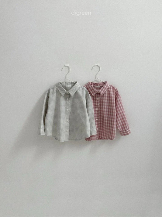 Digreen Check Shirt (85-130cm)