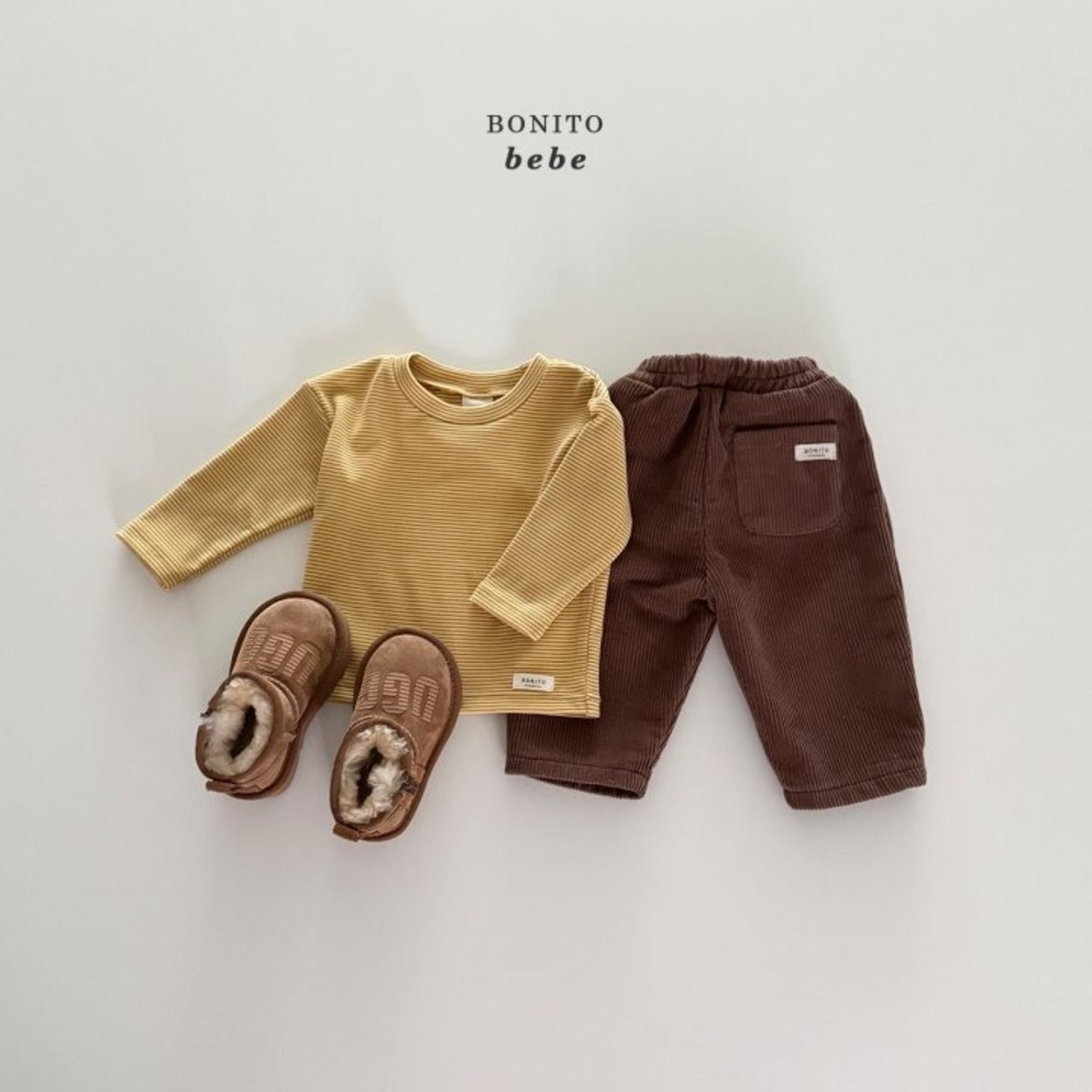 Bonito golden pants (3-18m)