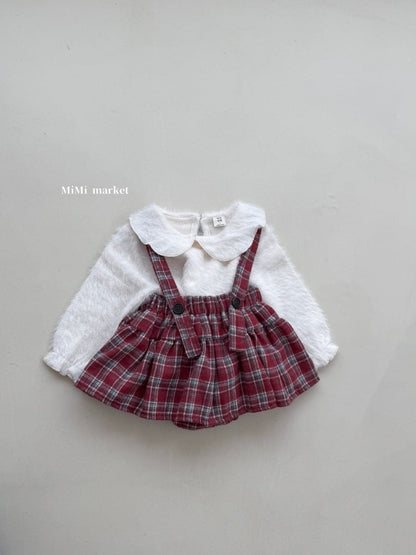 mimi market angora collar tee (70-85cm)