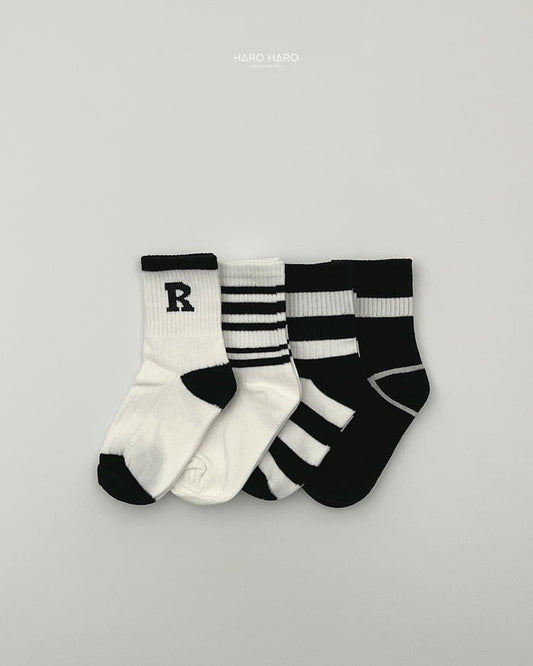 HAROHARO best socks set (3-9y)