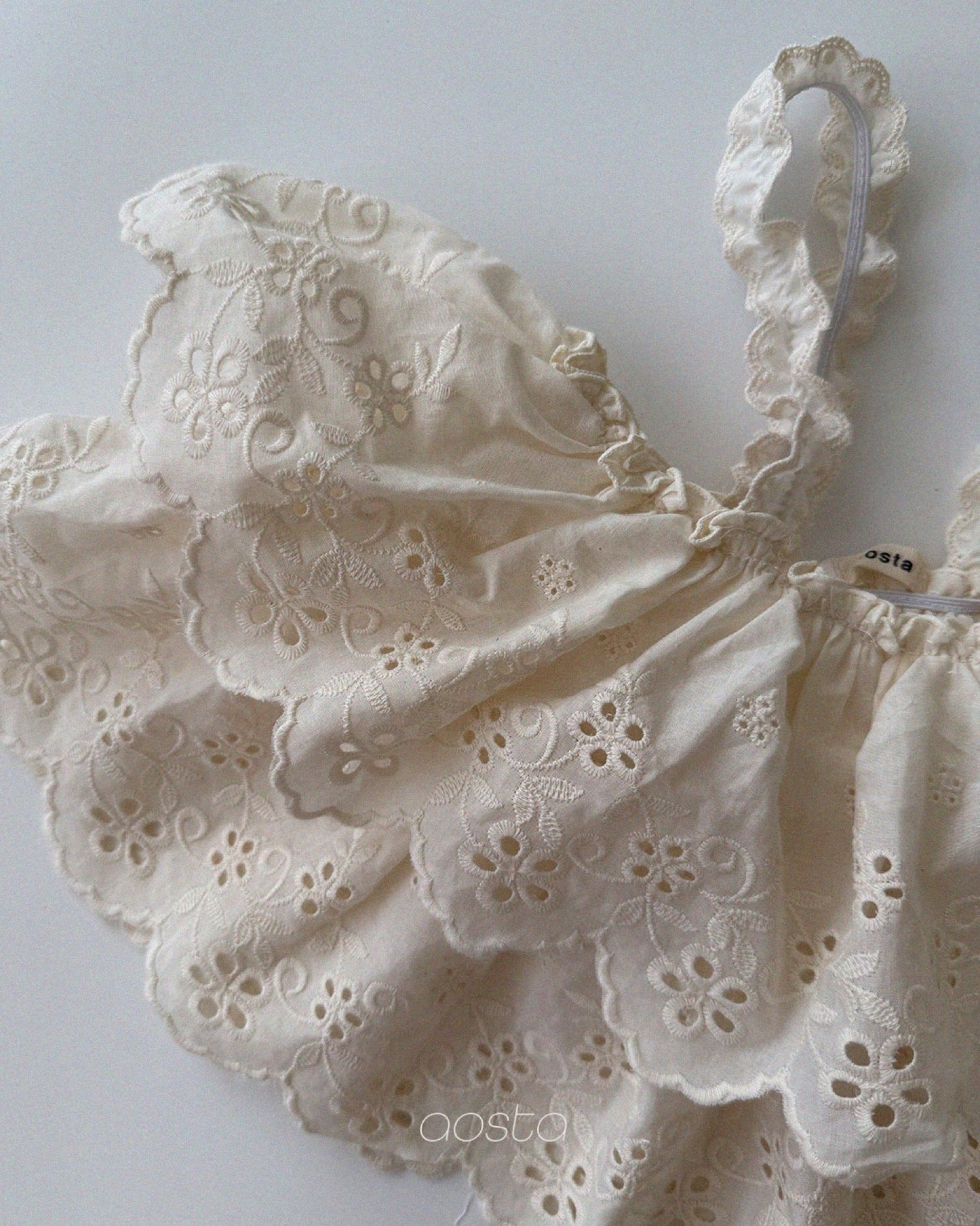 Aosta lace cancan blouse