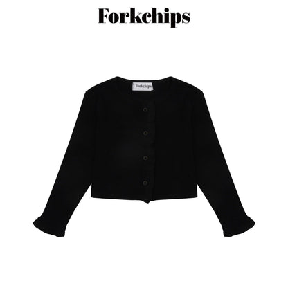 FORKCHIPS wave cardigan (95-160cm)