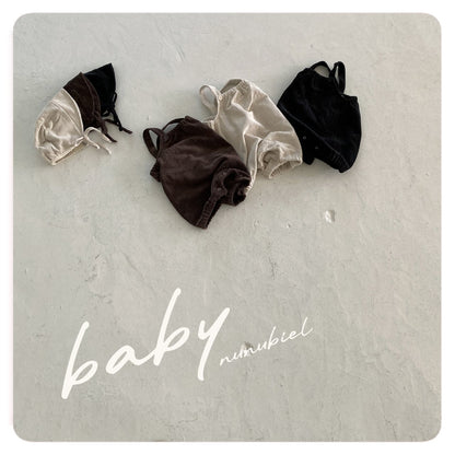 nunubiel clap romper & bonnet (3-18m)