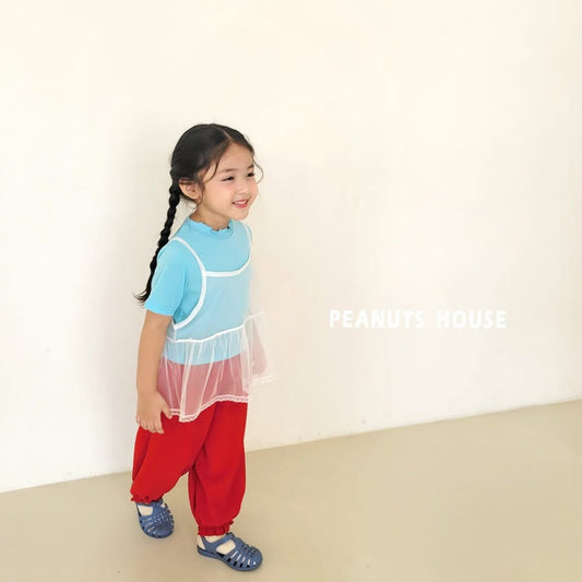 Peanuts 透明蕾絲外搭 (85-140cm)