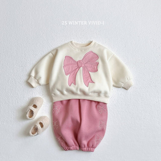 Vivid 黑白灰蝴蝶結上衣 (75-135cm)