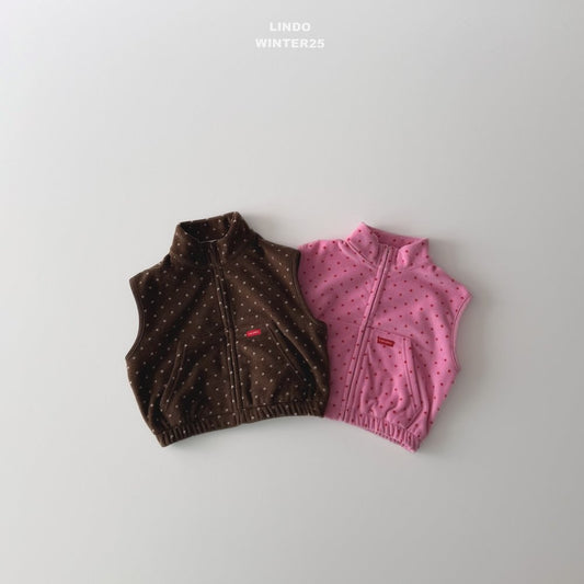 LINDO minnie dot vest (80-125cm)