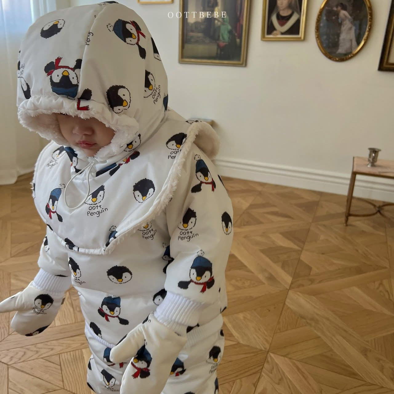 Oottbebe 雪地連頸圍帽 (1-7y)