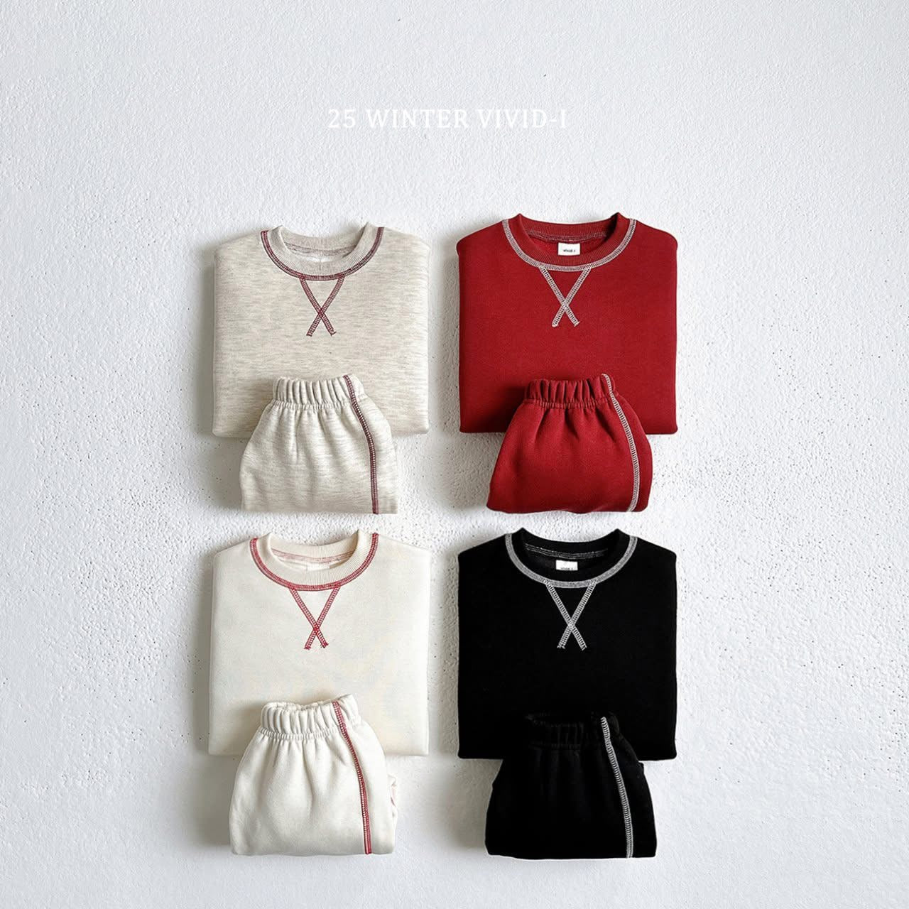 Vivid 車縫線套裝 (75-135cm)