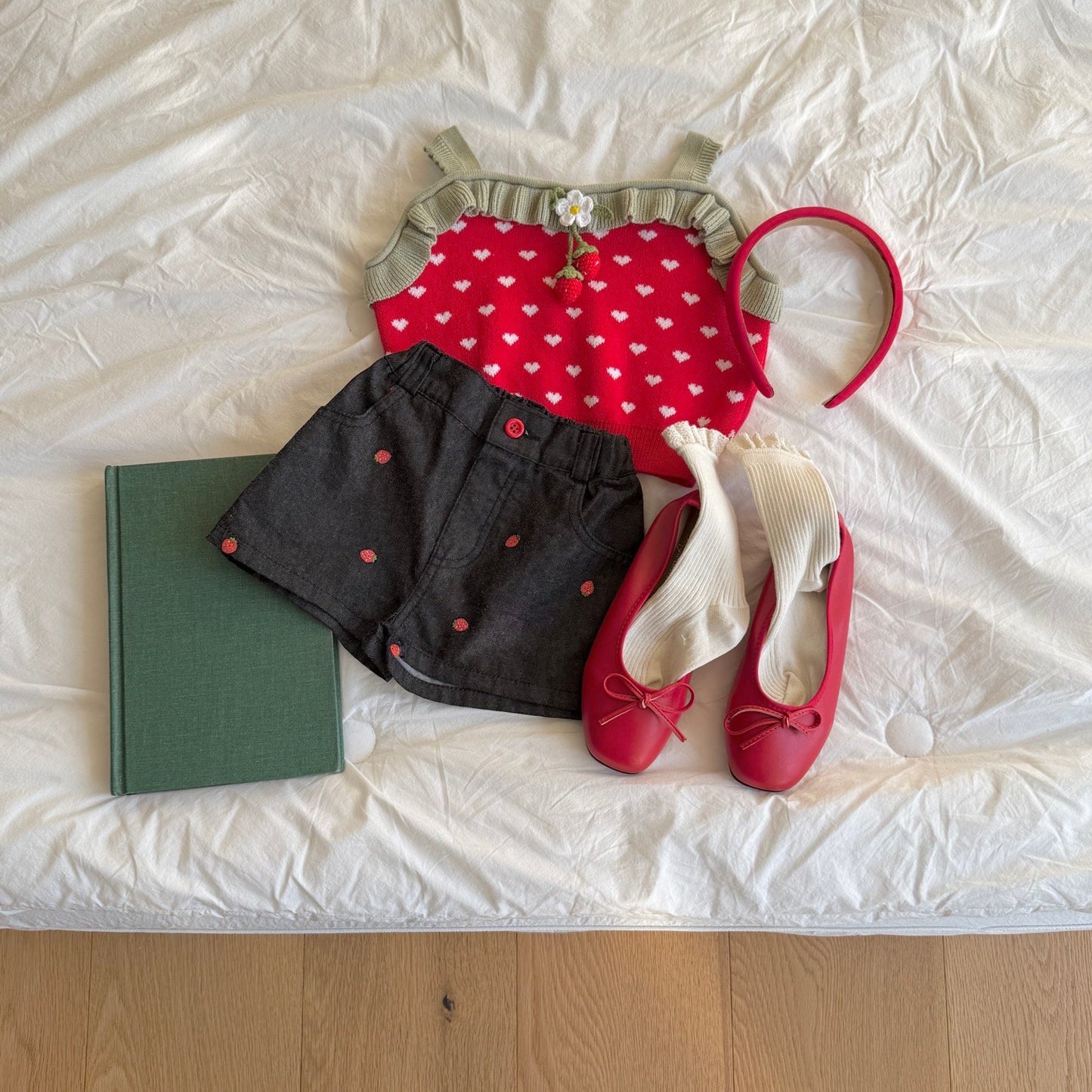 ninibello heart berry knit (90-125cm)