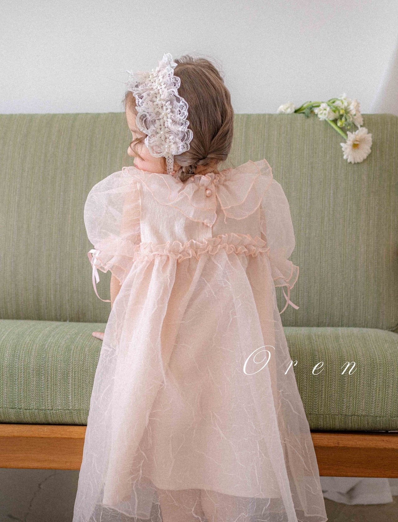 OREN sophie organza one piece (85-120cm)