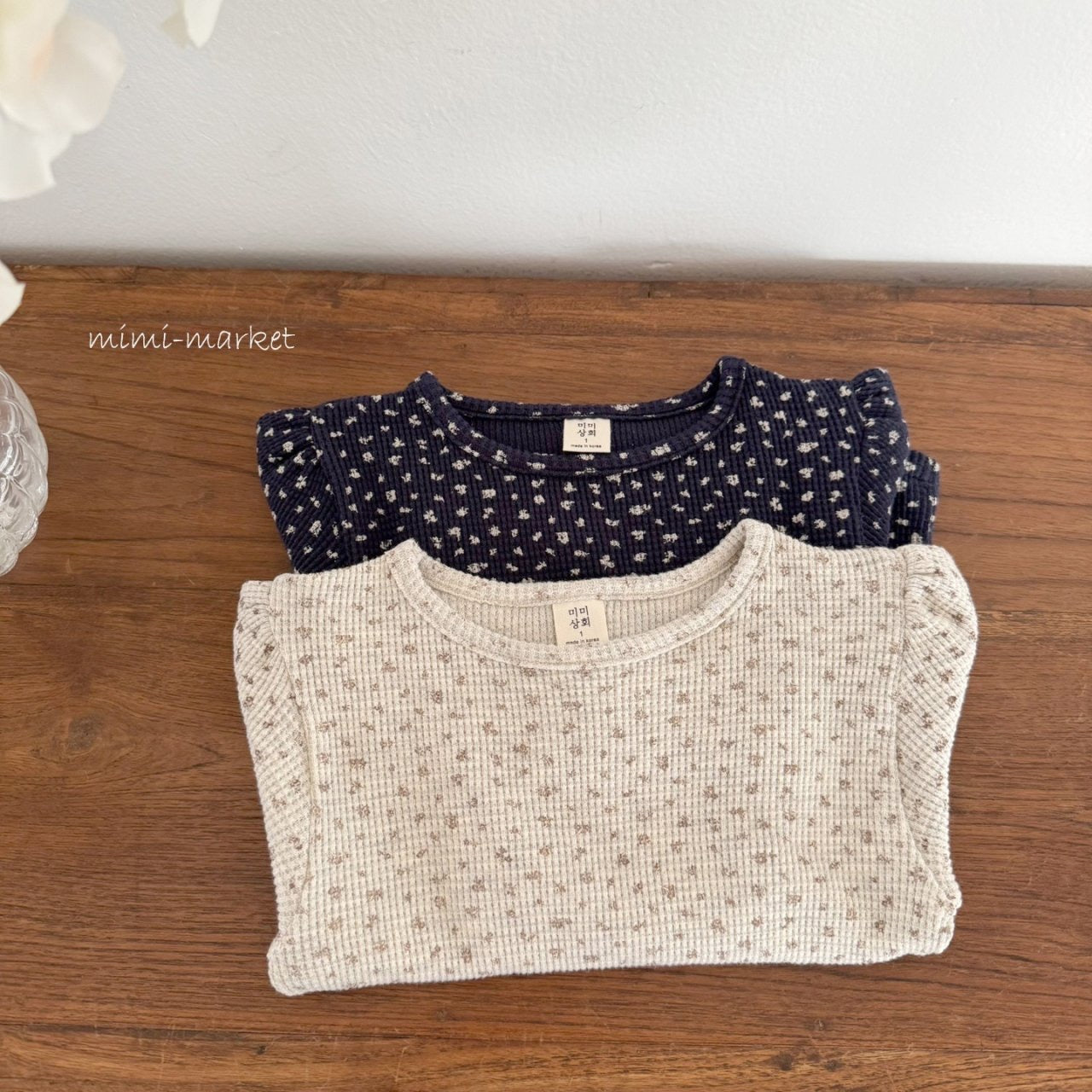 mimi market croffle puff tee (70-85)