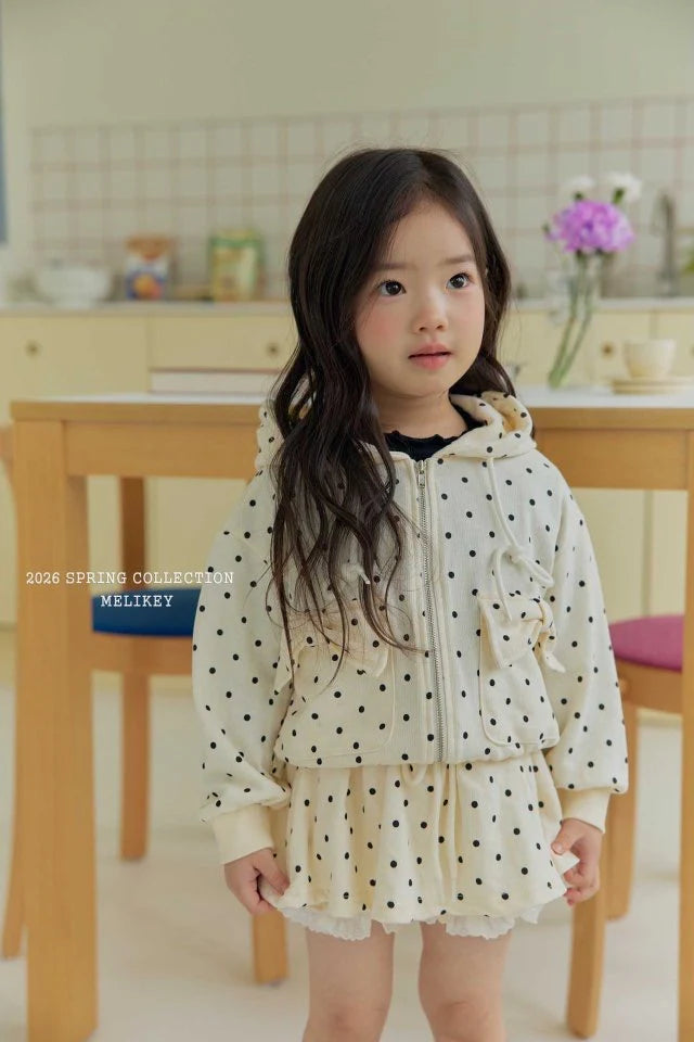 melikey ribbon pocket hoodie (~80-140cm)