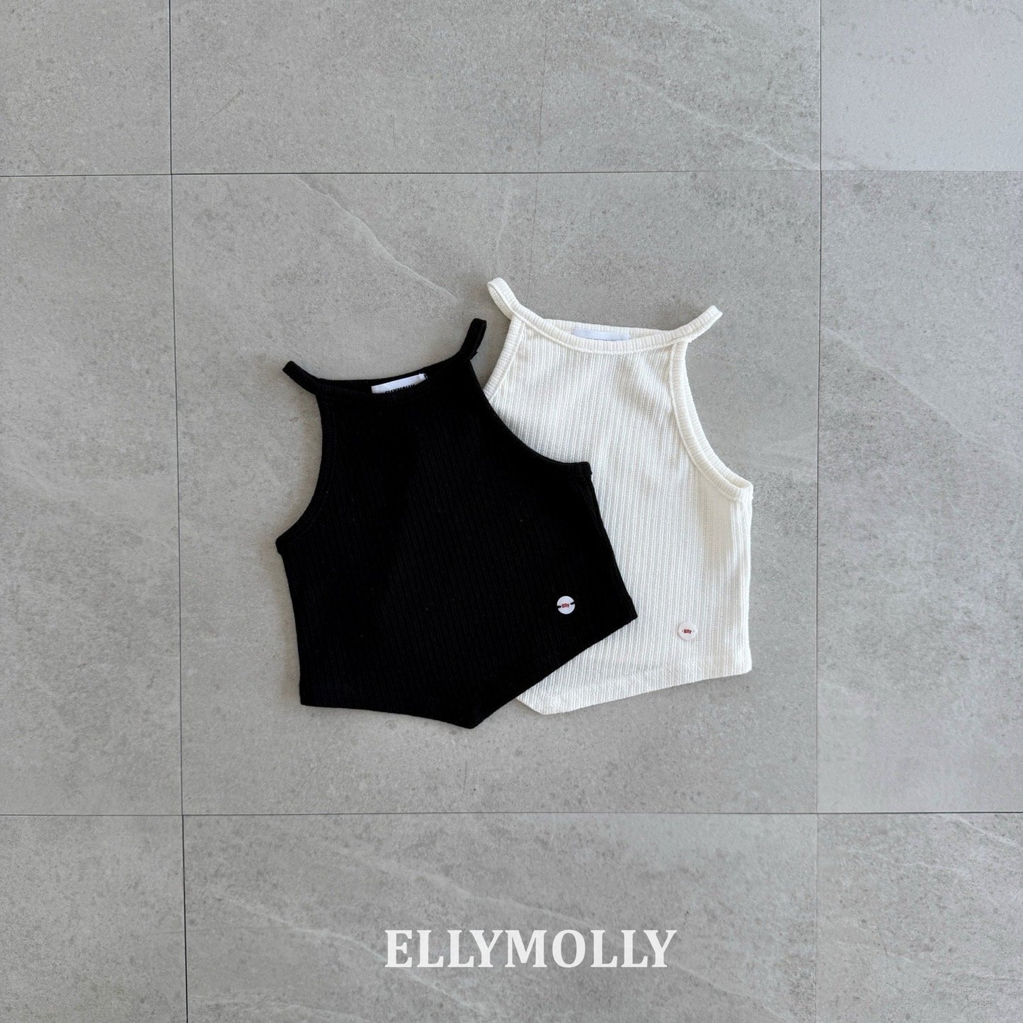 ELLYMOLLY clean v-cut sleeveless (90-145cm)