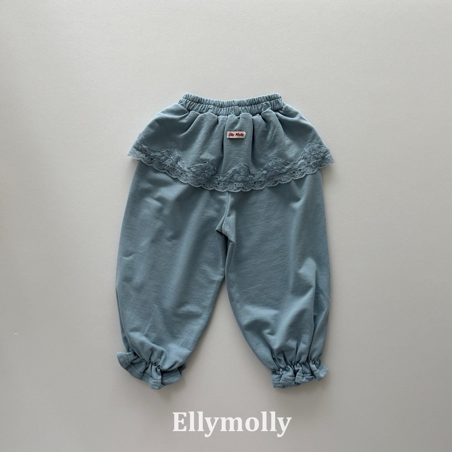 ELLYMOLLY cottage lace jogger pants (90-145cm)