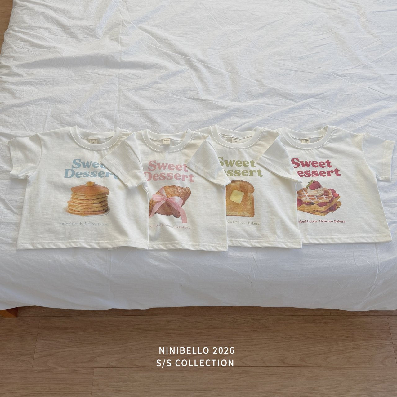 ninibello dessert short sleeve t-shirt (80-130cm)
