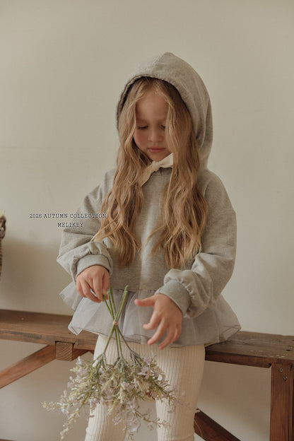 melikey chacha frill hoodie (~80-140cm)