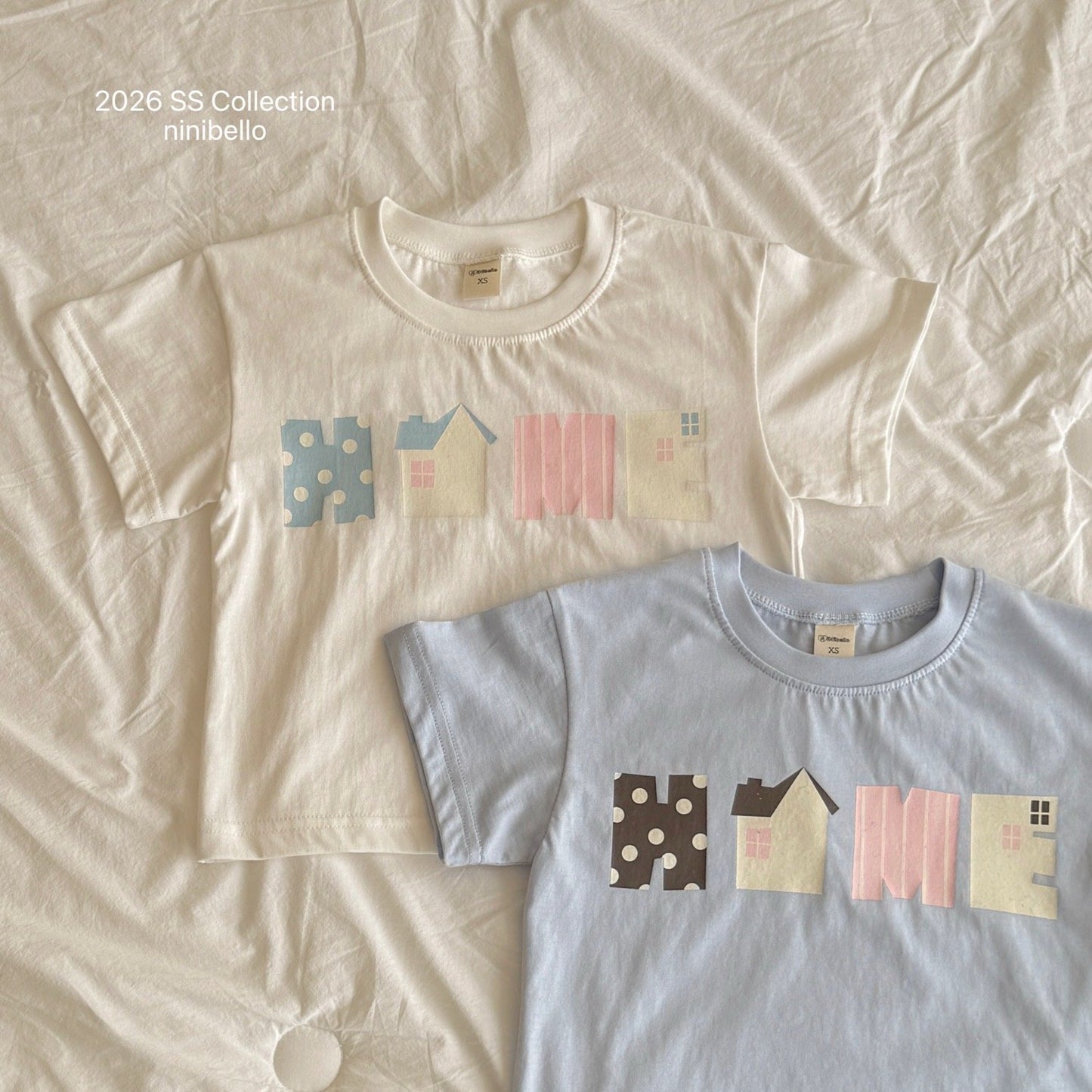 ninibello pastel home tee (80-130cm)