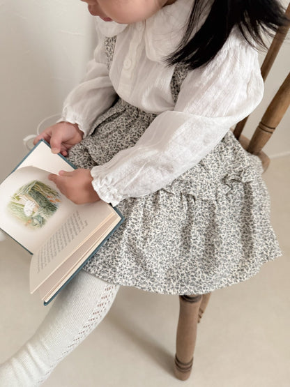 mimi market volume collar blouse (75-90cm)