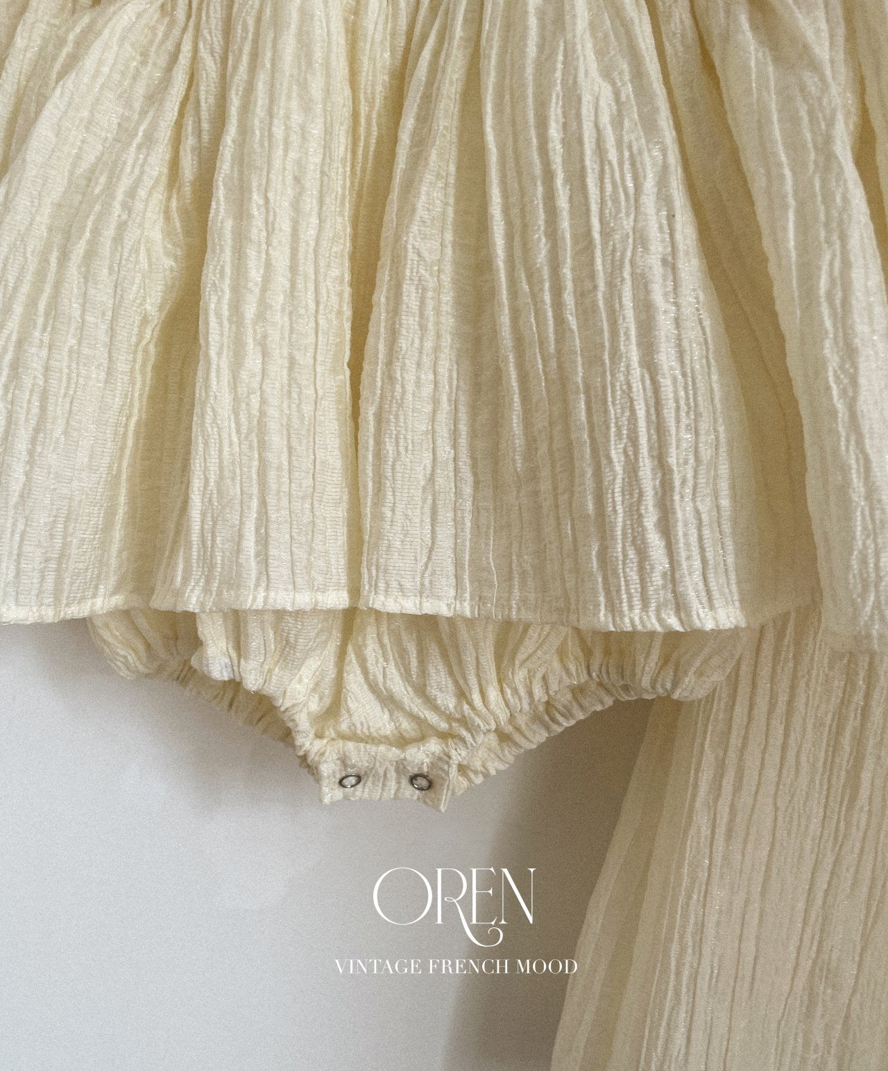 OREN lily frill suit (75-90cm)