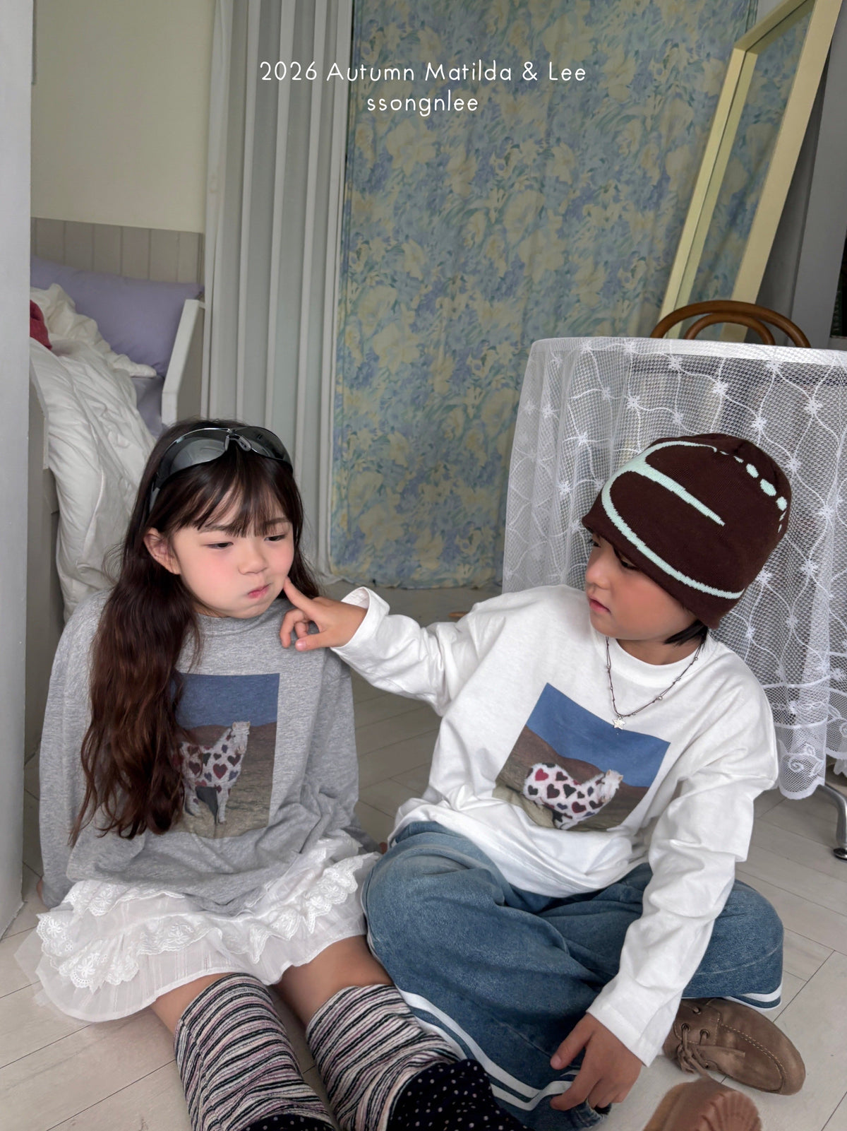 matilda&lee heart pony tee (85-165cm)