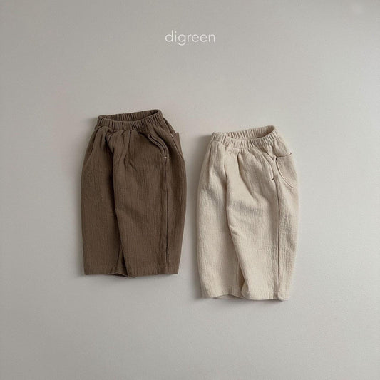 Digreen 日系紋理長褲 (85-130cm)