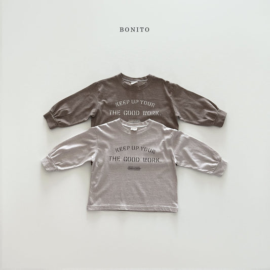 bonito eep up pigment tee(adult)