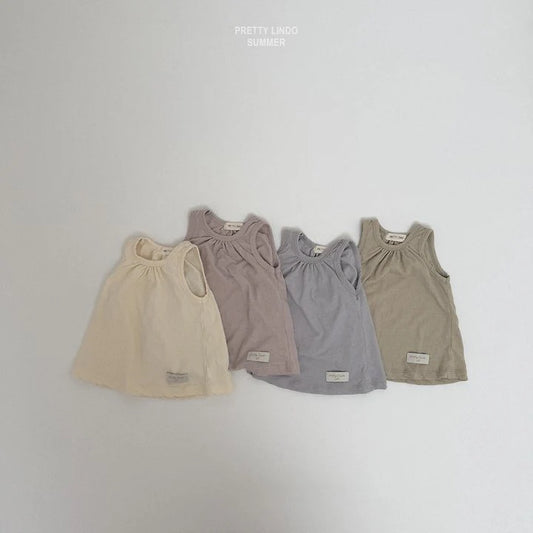 Lindo Shirring Sleeveless T (80-125cm)