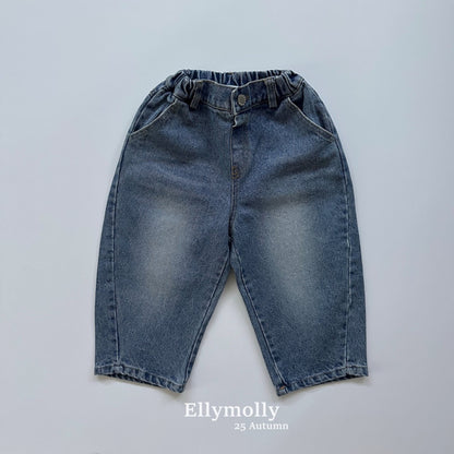 ELLYMOLLY curve denim pants (90-160cm)